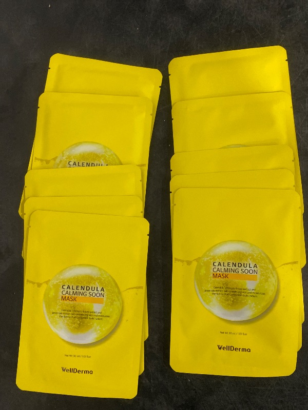Photo 1 of WellDerma Calendula Calming Soon Mask 10ea