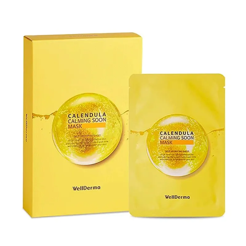 Photo 1 of WellDerma Calendula Calming Soon Mask 10ea