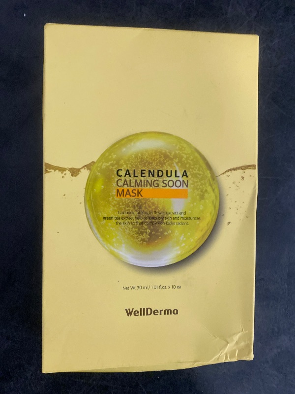 Photo 1 of WellDerma Calendula Calming Soon Mask 10ea