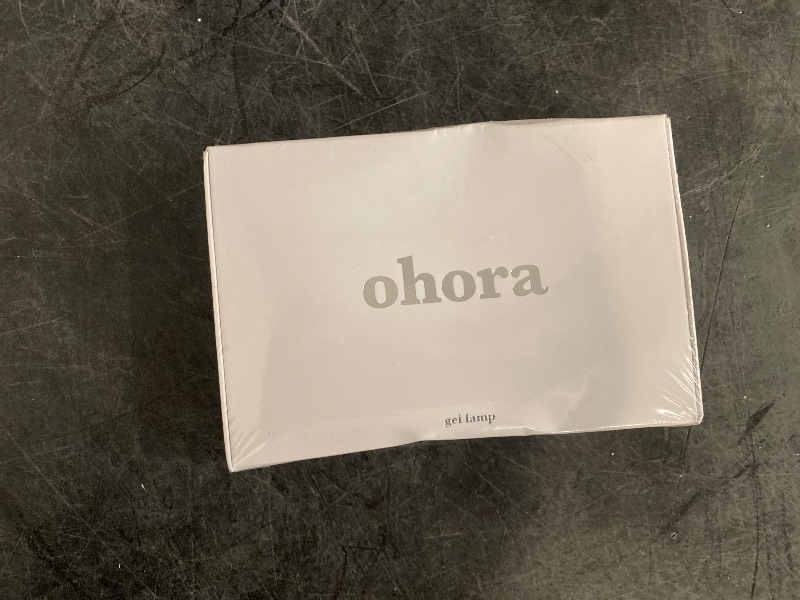 Photo 1 of ohora Care LED Lamp for Semi Cured Gel Nail Strips - 6W Max, 2 Timers (45s / 60s), Portable Lamp for Curing Gel Nail Art, For Gel Stickers and Strips Only