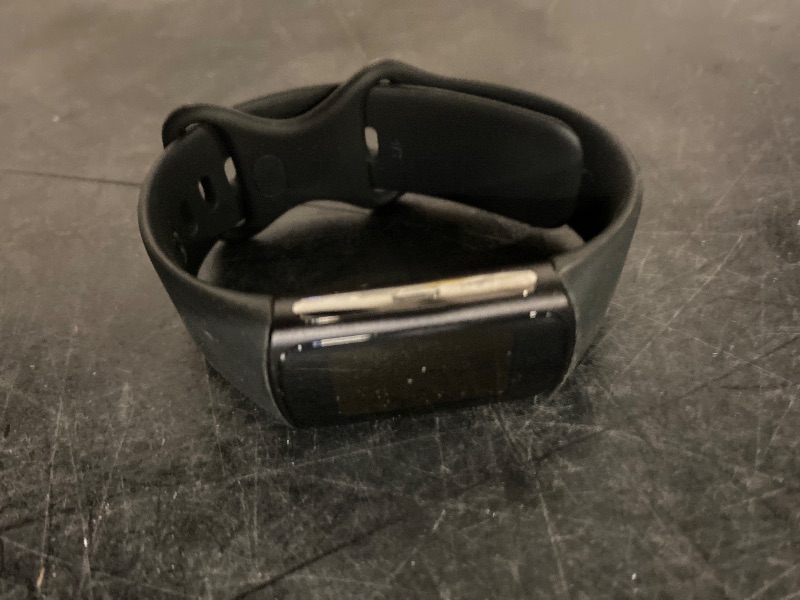 Photo 1 of Fitbit Charge 6 Fitness Tracker with Google apps, Heart Rate on Exercise Equipment, 6-Months Premium Membership Included, GPS, Health Tools and More, Obsidian/Black, One Size (S & L Bands Included)
