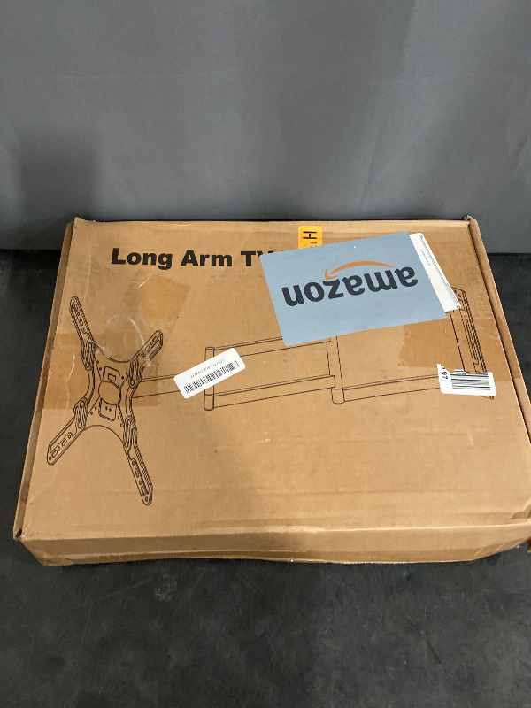 Photo 1 of ELIVED Long Arm TV Wall Mount for Most 26-65 Inch TVs, 37.4 Inch Long Extension TV Mount Swivel and Tilt, Full Motion Wall Mount tv Bracket Fit Max VESA 400x400mm, Holds up to 77 lbs.