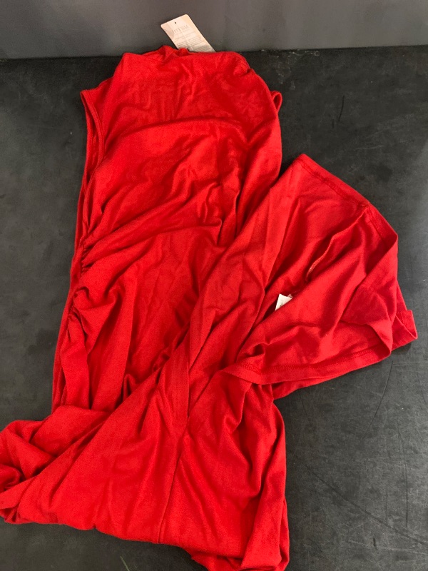 Photo 1 of M BTFBM Women 2025 Summer Sleeveless Tank Dresses Crew Neck Slim Fit Short Casual Ruched Bodycon Party Club Mini Dress