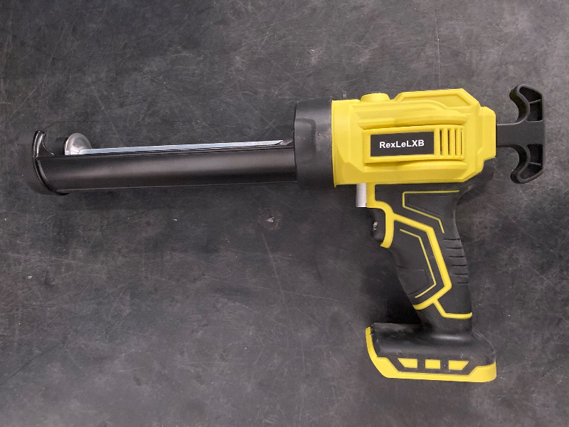 Photo 1 of Cordless Caulking Gun for DeWalt 20V Max Battery, 10 Oz/300ml Electric Silicone Gun,with LED Light,4 Adjustable Speed for Filling, Sealing, Repair