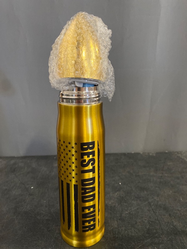Photo 1 of Gifts for Dad from Son, Best Dad Ever Bullet Tumbler 17Oz, Father Birthday Gifts from Daughter Wife, Daddy Present Idea on Fathers Day Christmas from Kids, Cool Coffee Cup for Men