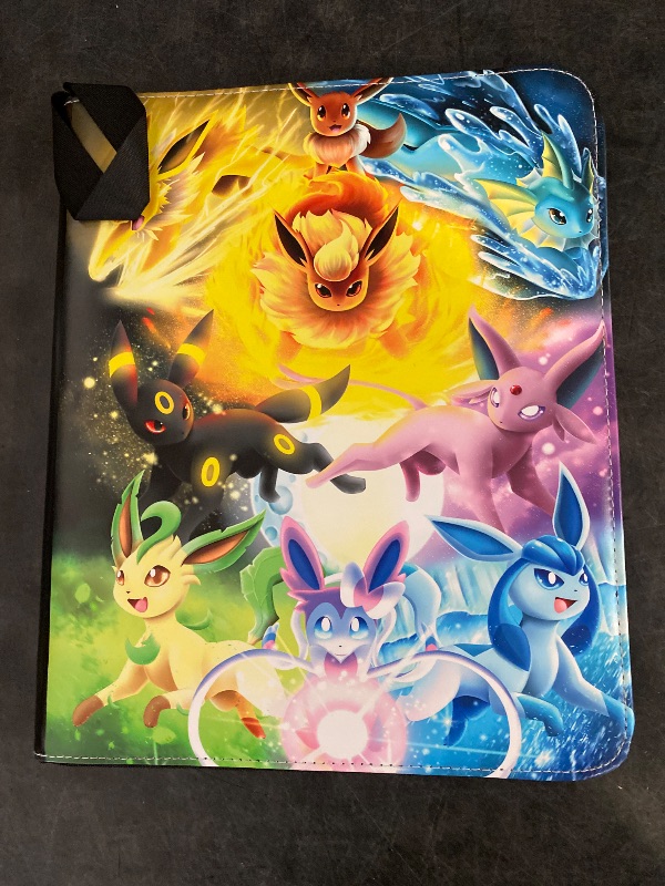 Photo 1 of Card Binder with Sleeves, 900 Pockets Trading Card Binder,9 Pocket Card Binder Holder Album Storage Organizer Case Compatible with Topps Baseball Card and other Trading Cards