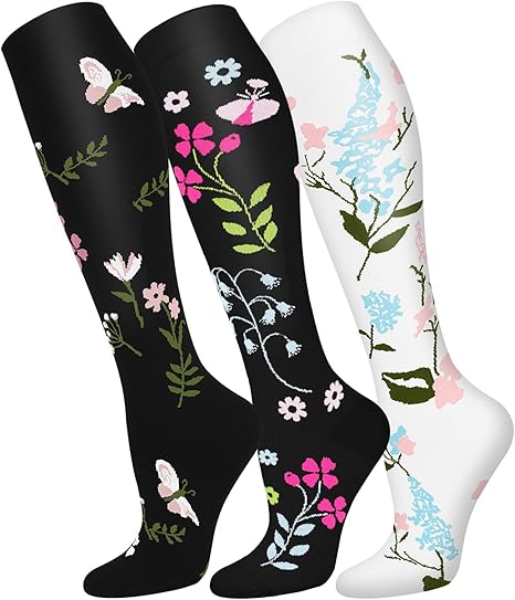 Photo 1 of (S/M) FuelMeFoot 3 Pack Copper Compression Socks - Compression Socks Women & Men Circulation - Best for Medical,Running,Athletic