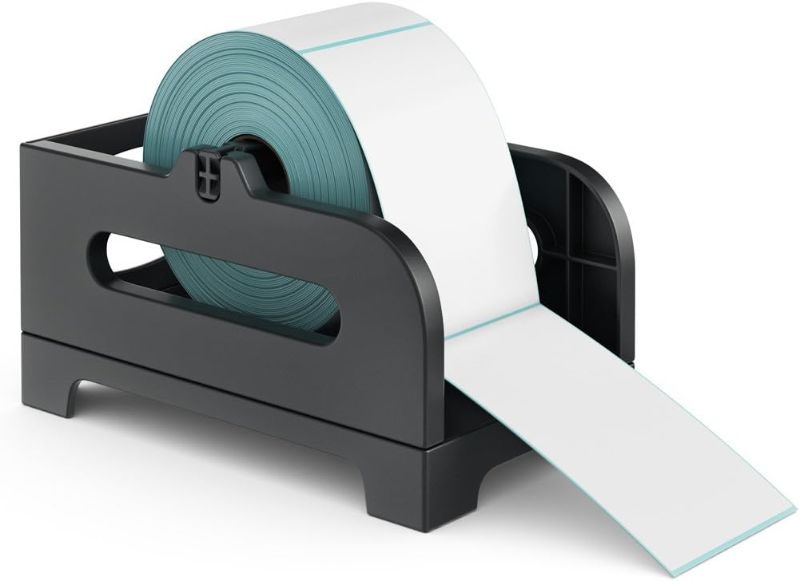 Photo 1 of Rollo Thermal Label Holder for Rolls and Fan-Fold Labels - Shipping Label Holder for Thermal Printer