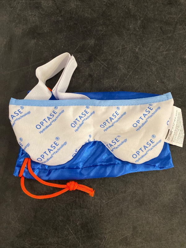 Photo 1 of Optase Moist Heat Mask – Heated Eye Mask for Dry Eyes With HydroBead Technology – Washable, Microwaveable Compress – Holds Heat for 10 Minutes