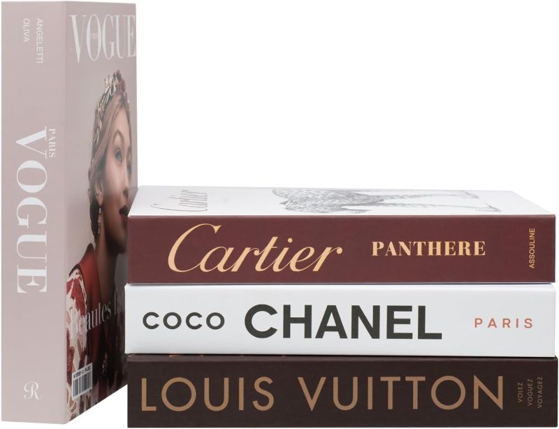 Photo 1 of Decorative Faux Books | Large | 4 PCS | Home Decor | Coffee Table | Bookshelf | Aesthetic Book Set | Living Room | Preppy | Stylish | Modern Decor