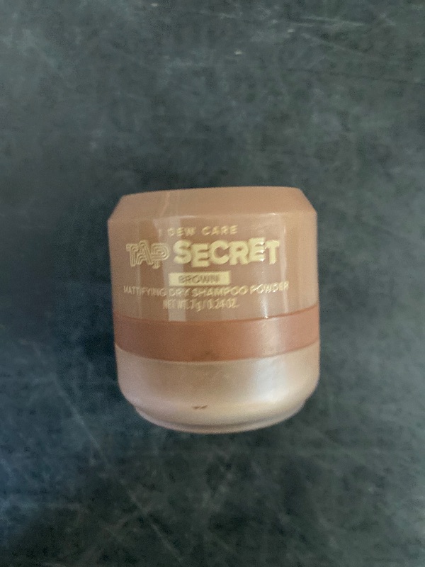 Photo 1 of I DEW CARE Biotin Clarifying Dry Shampoo - Tap Secret Brown | Strengthening & Volumizing, Powder Type, Refillable, Travel size, Non-aerosol, Brunette, Korean Ginseng, Easter Basket Stuffers, 0.24 Oz