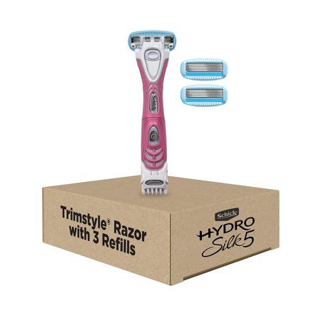 Photo 1 of Schick Hydro Silk TrimStyle Moisturizing Razor for Women with Bikini Trimmer and 3 Refills