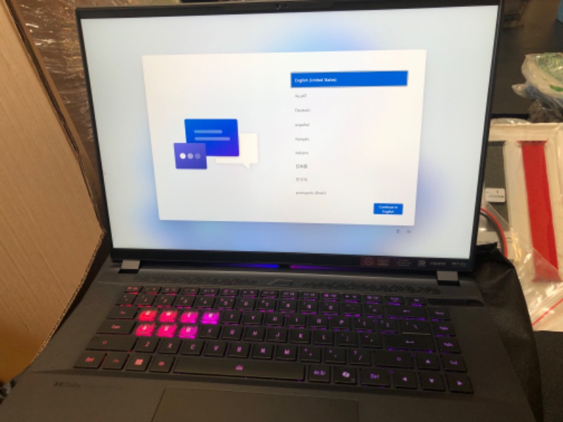 Photo 2 of GIGABYTE - AORUS 16X (2024) Gaming Laptop - 165Hz 2560x1600 WQXGA - NVIDIA GeForce RTX 4060 - Intel i7-13650HX - 1TB SSD with 16GB DDR5 RAM - Win11 Home AD (AORUS 16X 9KG-43USC54SH)