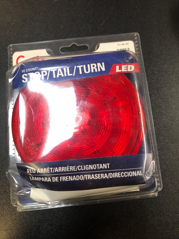 Photo 2 of Grote G4002-5 Hi Count Red 4" LED Stop Tail Turn Light