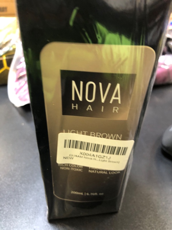 Photo 2 of QUAAM Nova Dye Shampoo,Nova Instant Dye Shampoo,Nova Instant Dye Shampoo for Men & Women (Light Brown)