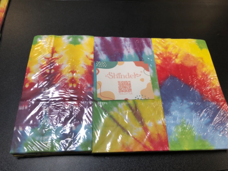 Photo 2 of Shindel 54PCS Party Favor Bags, Tie Dye Treat Bags, Goodie Bags Candy Bags Gift Bags Party Favor