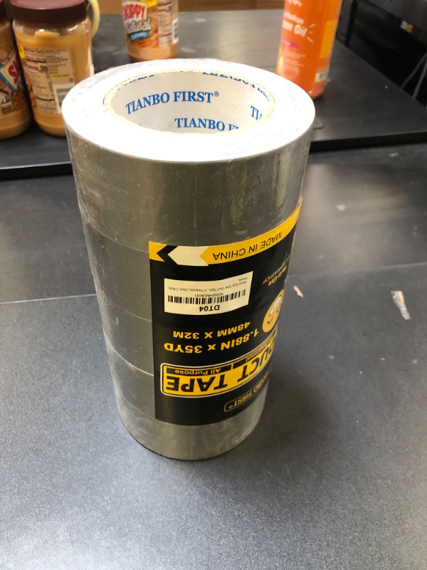 Photo 2 of Heavy Duty Silver Duct Tape