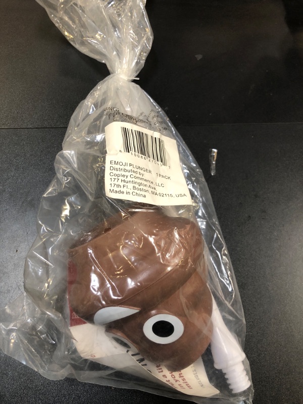 Photo 2 of Maplefield Funny Poop-Shaped Decorative Toilet Plunger, Put The LOL in Bathroom Mishaps, Funny Plunger for Kids and Guests Bathrooms, Hilarious Gag Gift and Bathroom Unclogger Accessory