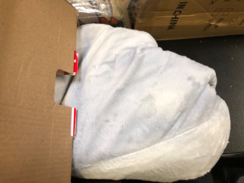 Photo 1 of Sunbeam Contoured Heating Pad for Neck & Shoulder Pain Relief with Auto Shut Off, Moist Heating Option, 22 x 19, Grey 19 inches Heating Pad