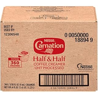 Photo 1 of Nestle Carnation Coffee Creamer Half and Half, No Refrigeration, Made with Real EXP.12/13/2024