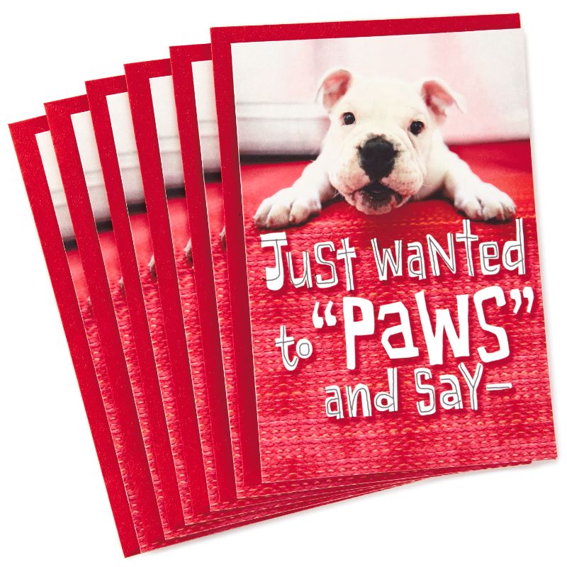 Photo 1 of 
Hallmark Pack of Valentines Day Cards for Kids, Puppy Paws (6 Valentine's Day Cards with Envelopes) (SIMILAR )