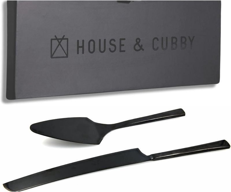 Photo 1 of 
Wedding Cake Knife and Server Set - Black Cake Cutting Set for Wedding Serving and Cutting Cake. Our Black Knife Set is the Perfect Wedding Cake Cutting Set..