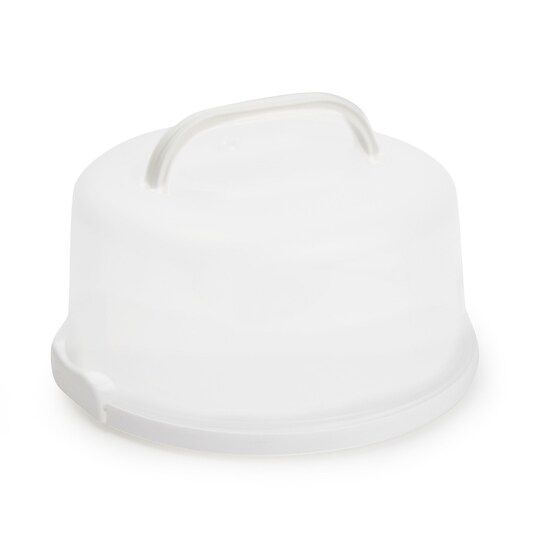 Photo 1 of 10 inch cake carrier round holder with lid and handle