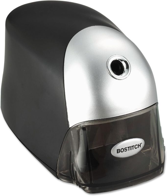 Photo 1 of 
Stanley Bostitch Heavy Duty 1-Hole Electric Pencil Sharpener with Auto Stop Mechanism (EPS8HD-BLK)
Color:Black
