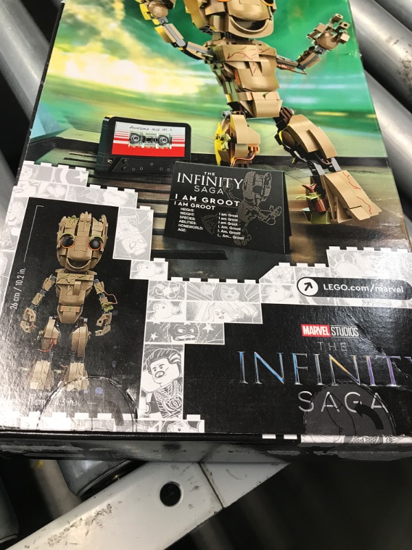 Photo 3 of ***FACTORY SEALED***Marvel I am Groot 76217 Toy Building Kit (476 Pieces)