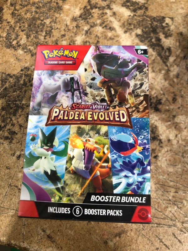 Photo 2 of **MISSING CARDS**OPENED**
Pokemon TCG: Scarlet & Violet - Paldea Evolved Booster Bundle