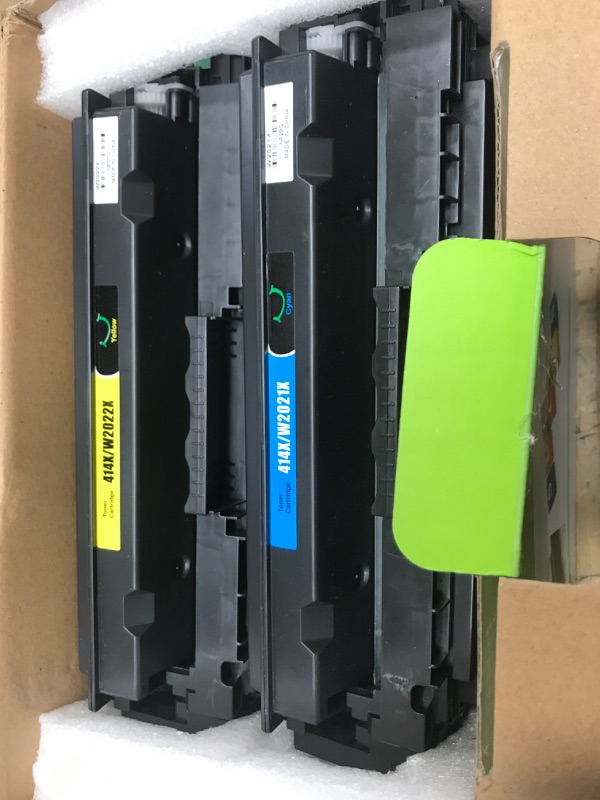 Photo 1 of 414X High-yield Toner Cartridges 4 Pack 414A | Works with HP Color LaserJet Enterprise M455dn, MFP M480f; HP Color LaserJet Pro M454 Series, HP Color LaserJet Pro MFP M479 Series | W2020X