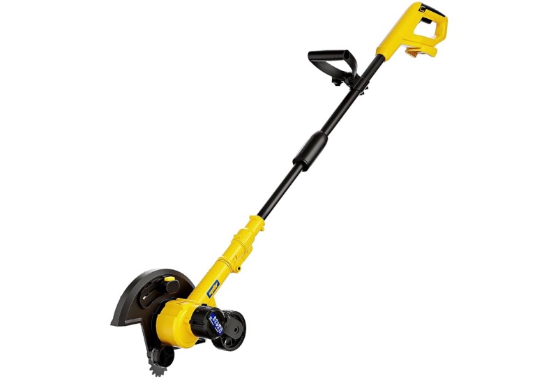 Photo 1 of *UNABLE TO TEST DUE TO NO BATTERY** Cordless Lawn Edger, Mellif Edger/Trencher/Trimmer for DeWalt 20V Max Battery (No Battery Included) 9’’ Adjustable Depth Blade, for Landscaping, Driveways, Borders, Sidewalk