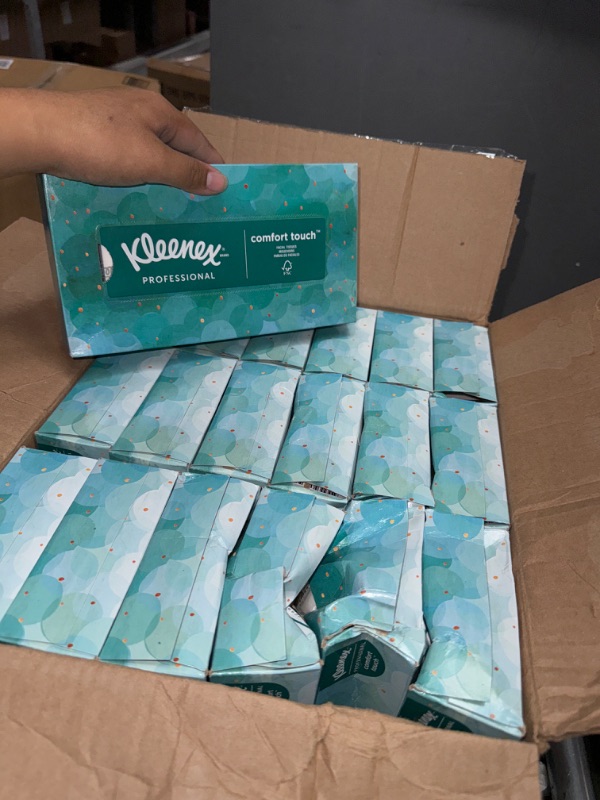 Photo 2 of *SOME BOXES DAMAGED** Kleenex Facial Tissues 2-ply, White, 36-count