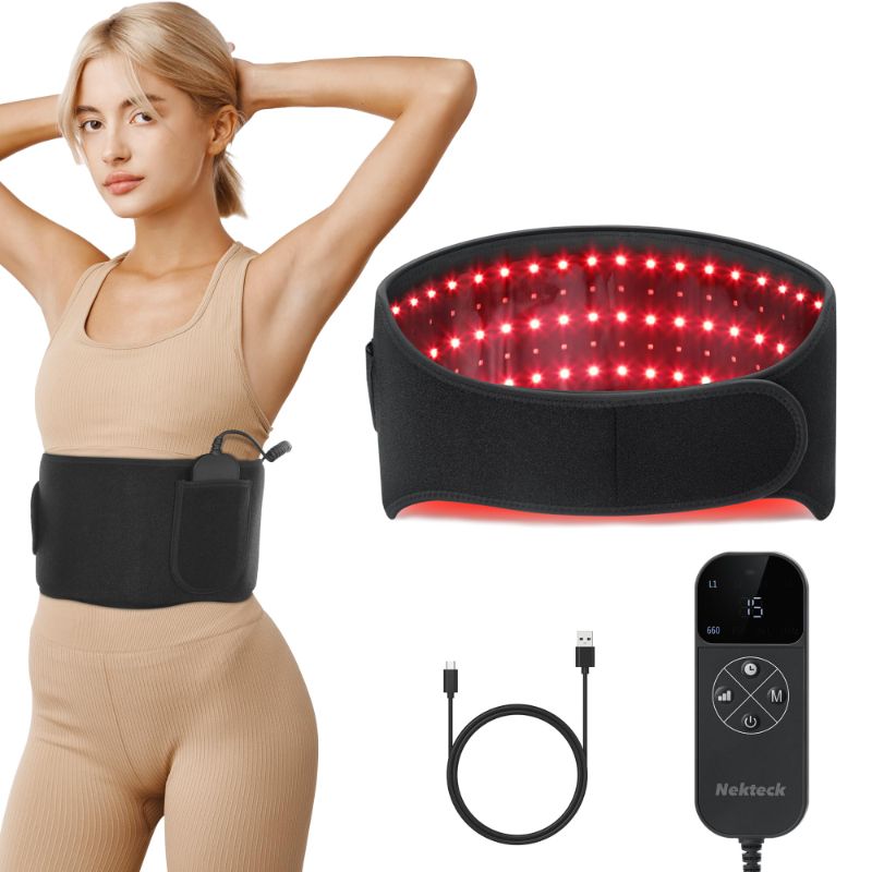 Photo 1 of ALLJOY CORDLESS RED LIGHT THERAPY BELT MODEL FE-7505