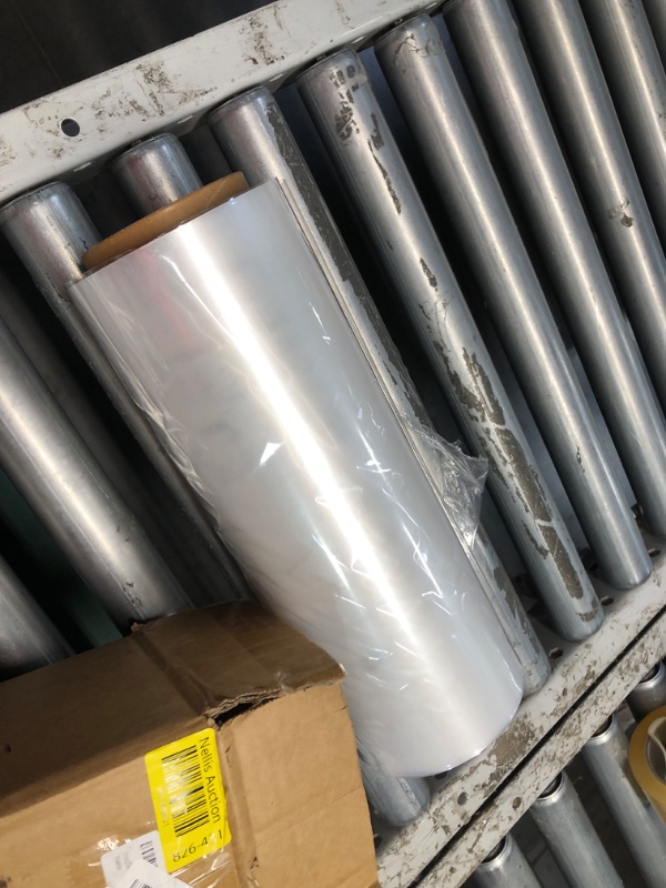 Photo 3 of ***USED - ONLY 1 ROLL***
PrintFinish Shrink Wrap Film 14" x 525' Heat Wrap POF Centerfold - Polyolefin 75 Gauge High Quality Heavy Duty