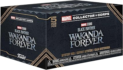 Photo 1 of *Funko Pop* Black Panther Wakanda Forever Marvel Collector Mystery Box 3XL