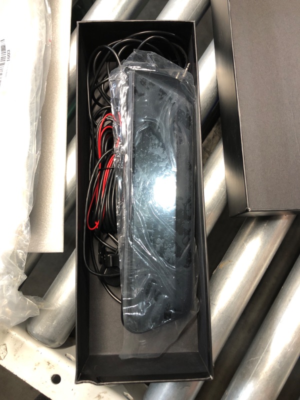 Photo 1 of (READ FULL POST) Dash Cam Front and Rear 9.66" Mirror Dash Cam with Apple CarPlay Android Auto 1280P Backup Camera for Cars Truck WDR Voice Control Loop Recording Night Vision Parking Assistant 64GB TF Card