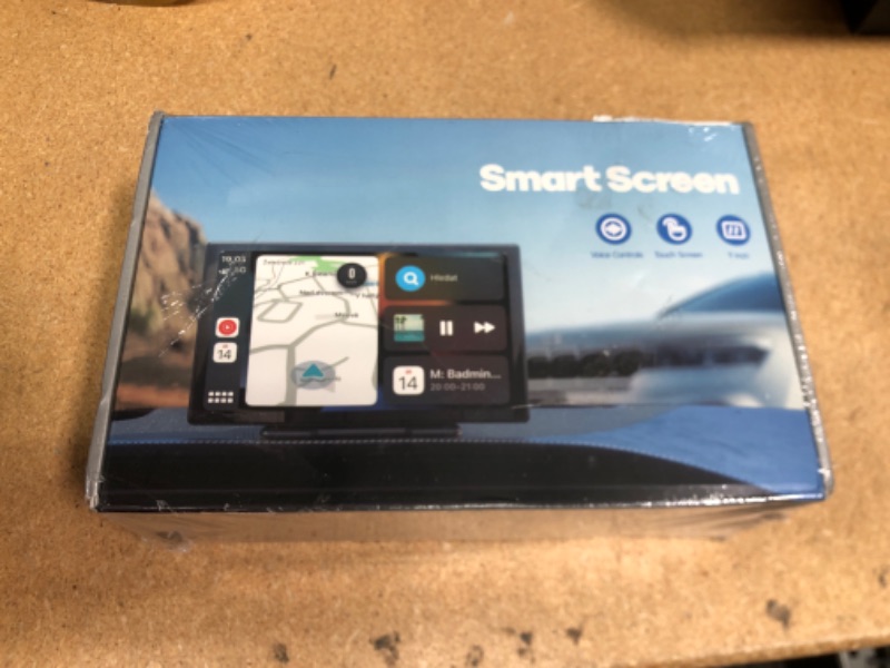 Photo 2 of *FACTORY SEALED* LAMTTO 9 Inch Wireless Car Stereo with Apple Carplay and Android Auto