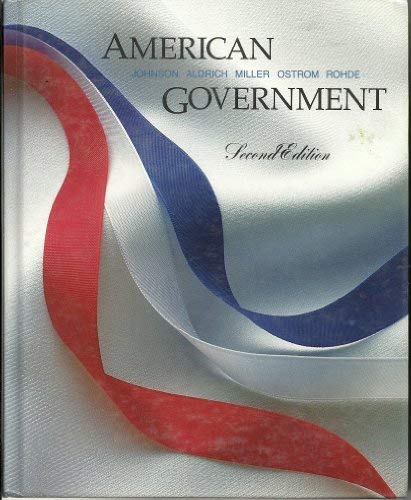 Photo 1 of American Government: People Institutions and Policies - Rohde David W.