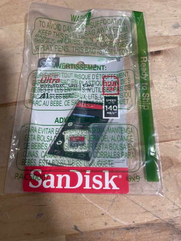 Photo 2 of [Older Version] SanDisk 128GB Ultra MicroSDXC UHS-I Memory Card with Adapter - 100MB/s, C10, U1, Full HD, A1, Micro SD Card - SDSQUAR-128G-GN6MA