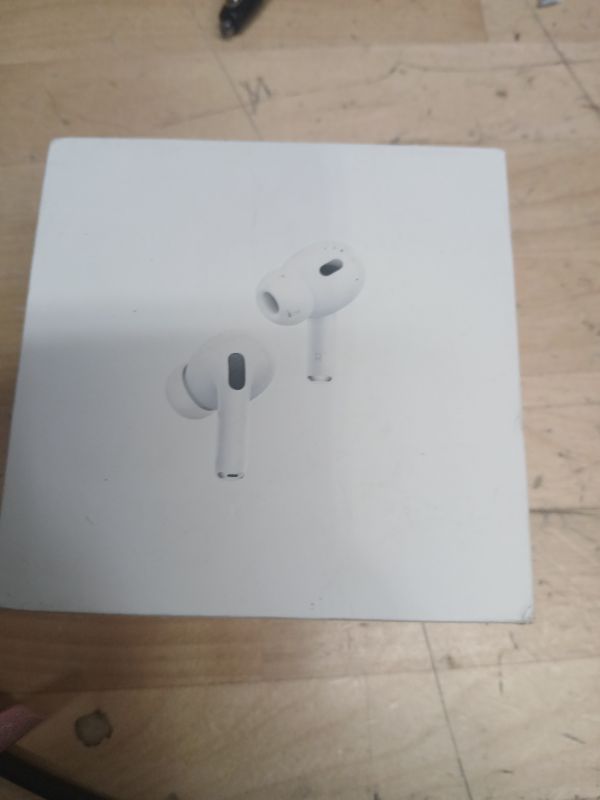 Photo 2 of Apple AirPods Pro (2nd Generation) Wireless Ear Buds with USB-C Charging-- FACTORY SEALED-----