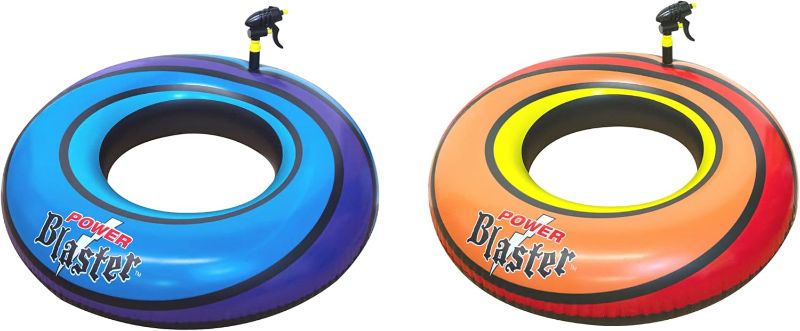 Photo 1 of 
Swimline Powerblaster Dual Squirter Innertube Set, red/Blue, 8"