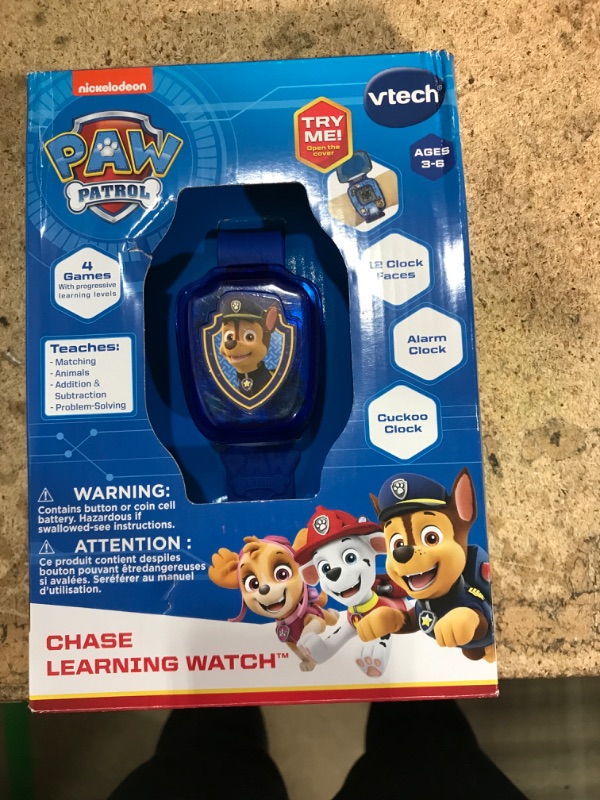 Photo 2 of 
VTech PAW Patrol Learning Pup Watch, Chase