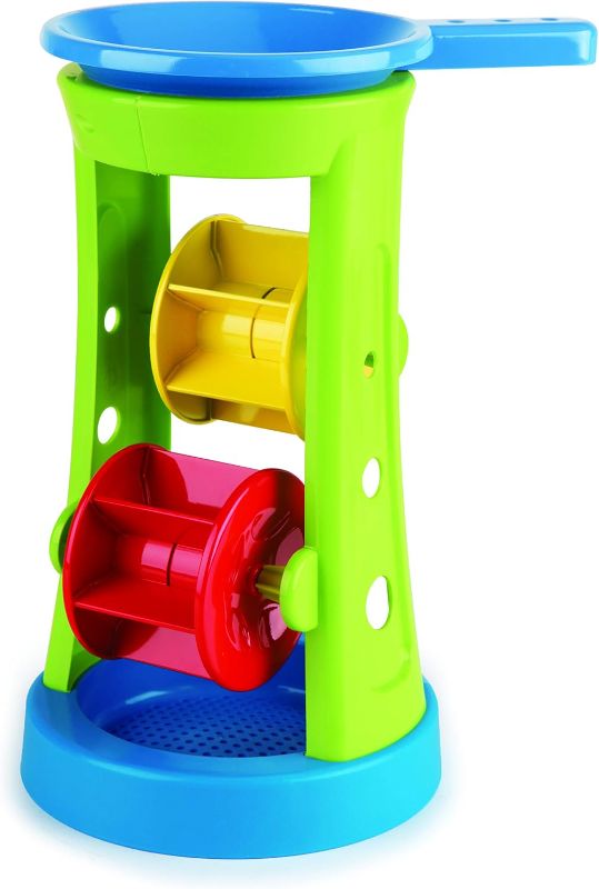 Photo 1 of 
Hape Double Sand and Water Wheel Kid's Beach Toy L: 8.1, W: 11.4, H: 6.4 inch