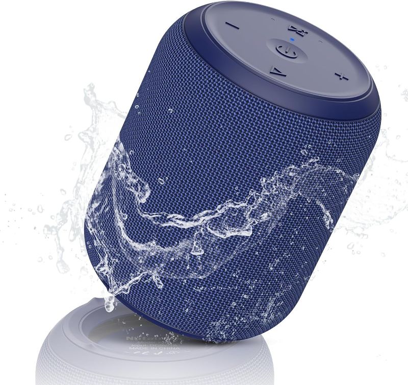 Photo 1 of 
NOTABRICK Bluetooth Speakers,Portable Wireless Speaker with 15W Stereo Sound, Active Extra Bass, IPX6 Waterproof Shower Speaker, TWS, Portable Speaker for.