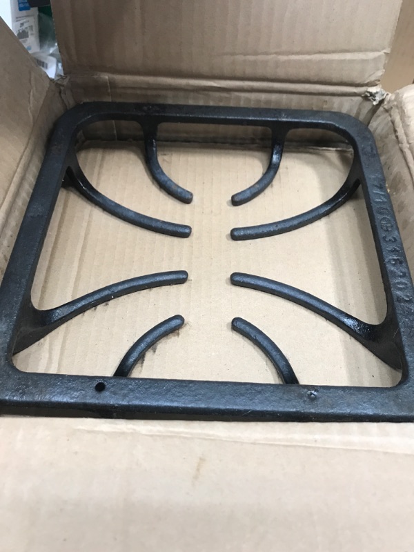 Photo 2 of 316202405 Stove Burner Grate for Frigidaire kenmore Stove, Replacement Parts Gas Range Rack Set for Frigidaire, 8.85 x 8.8 inches Grate Burner Top Parts Cast Iron Rack 4 Pack