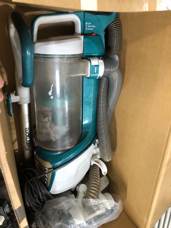 Photo 2 of * SEE NOTES* Kenmore AllergenSeal Bagless Upright Vacuum, Green
