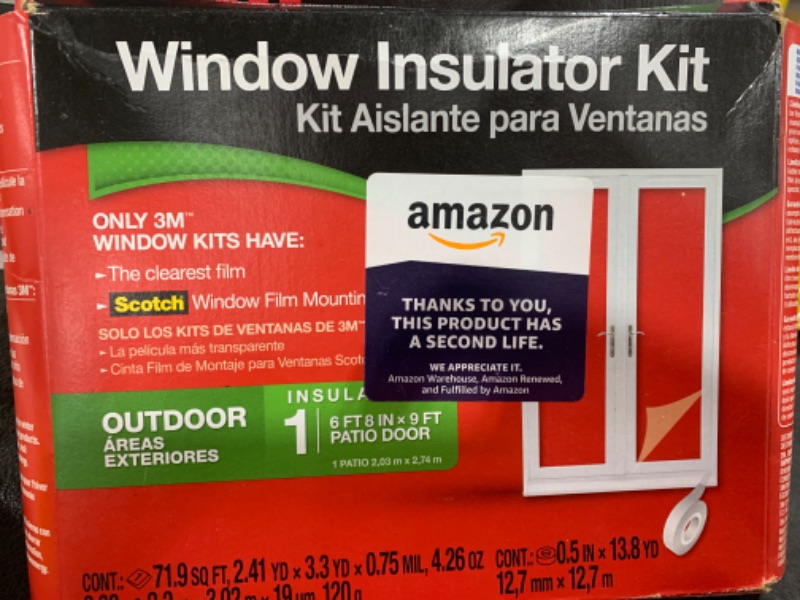 Photo 2 of 84 x 112-Inch Exterior Patio Door Insulator Kit