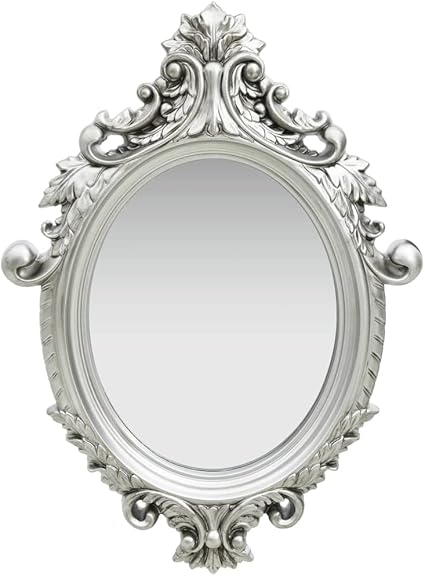 Photo 1 of SKM Wall Mirror Castle Style 22"x29.9" Silver
