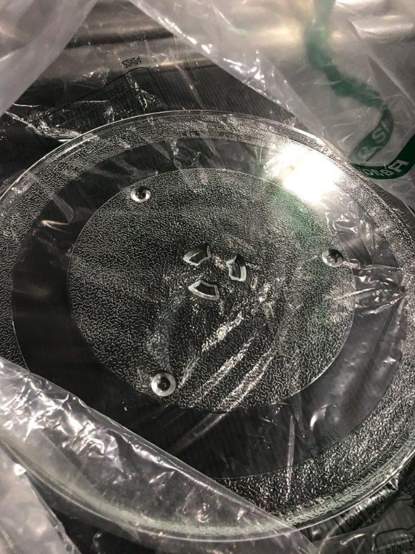 Photo 2 of Gemroom 13.5 inch Microwave Glass Plate for Whirpool, also for GE Microwave Plate Replacement WB39X10032